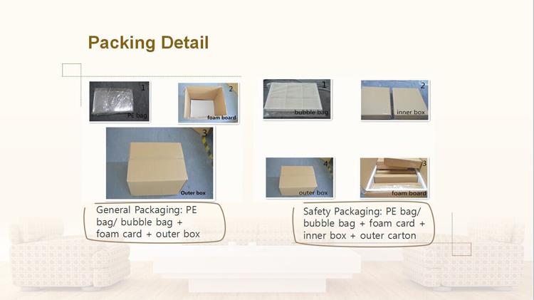 Half sphere acrylic plastic crafts dome Cover  packing detail.jpg