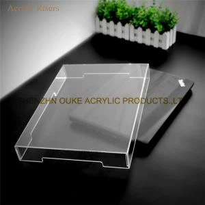 Ġdida tad-disinn kompjuter Acrylic moniter Stand Acrylic saqajħ għat-Tv