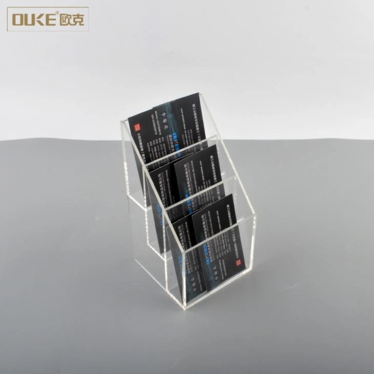 Clear 3 Layers Desktop Acrylic Document Holder