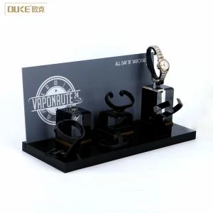 Amazon Black Countertop Acrylic Watch Display Stand