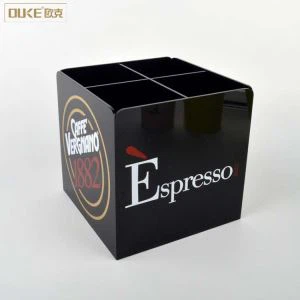 Stampar Cube Kaxxi Irħas għall-Ħażna akrilika