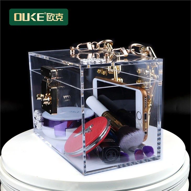 Acrylic Box Clutch Bag