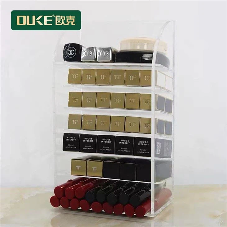 Clear Acrylic Display Holder For Lipstick